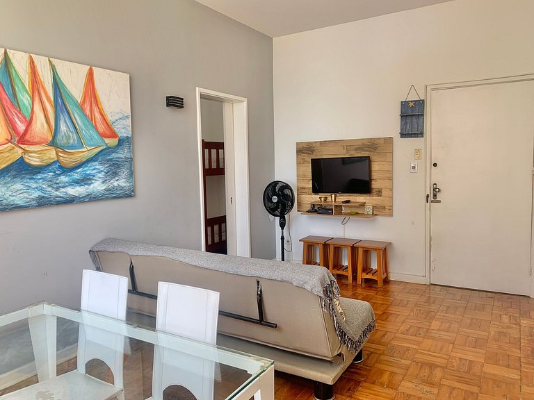 Apartamento com Vista para o Mar nas Pitangueiras