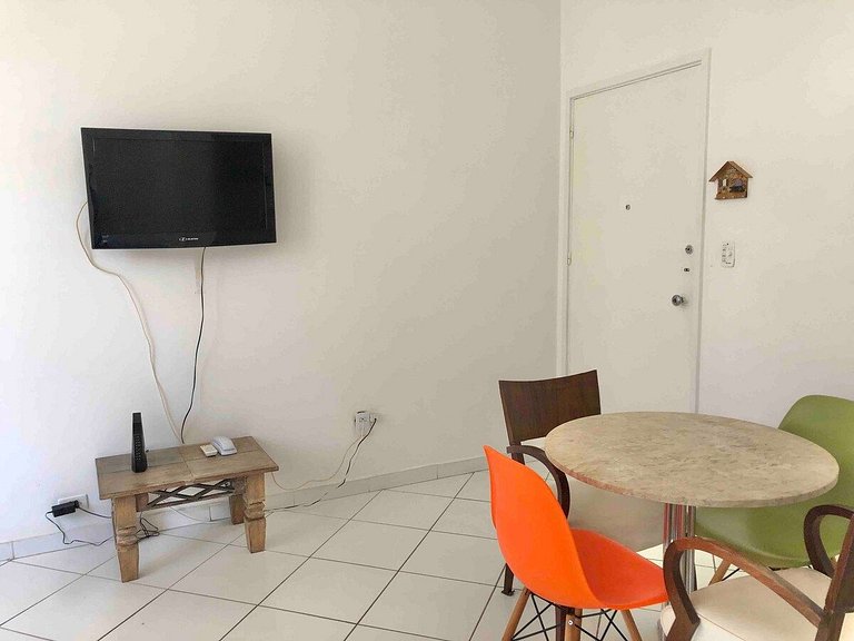 Apartamento na Praia das Pitangueiras - 1 Vaga