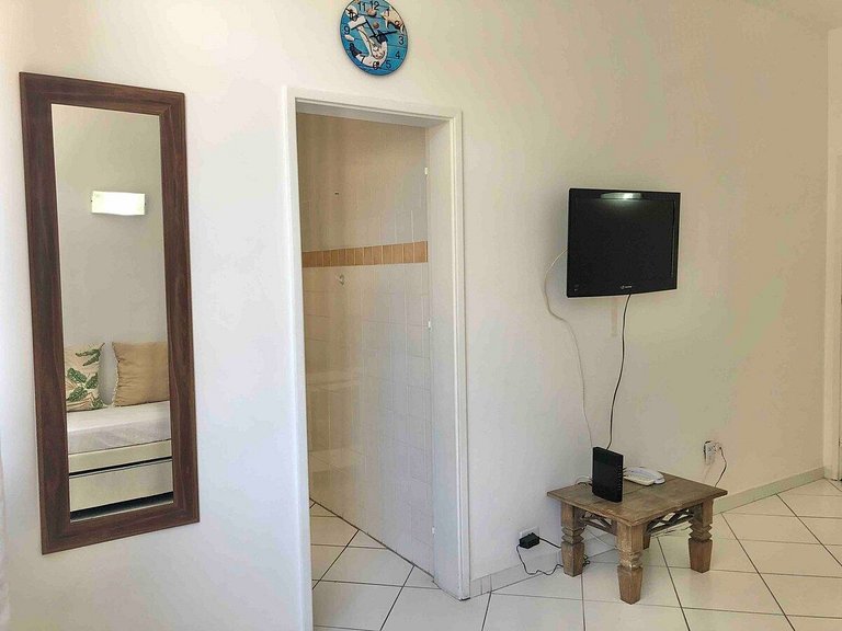 Apartamento na Praia das Pitangueiras - 1 Vaga