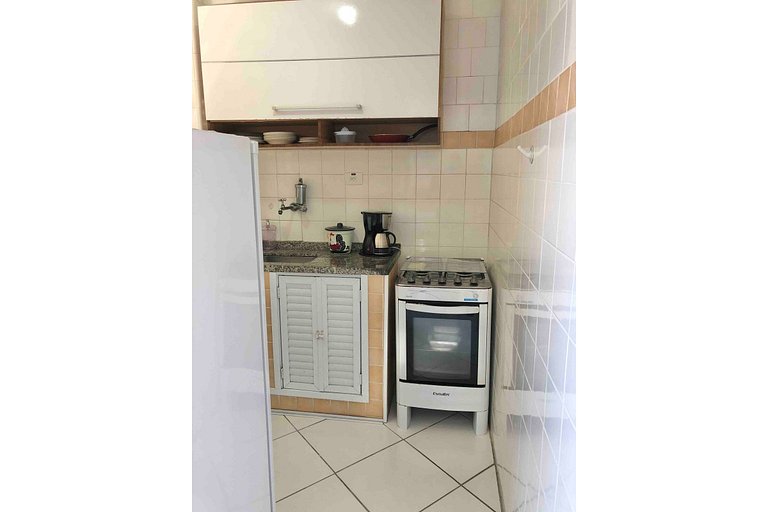 Apartamento na Praia das Pitangueiras - 1 Vaga