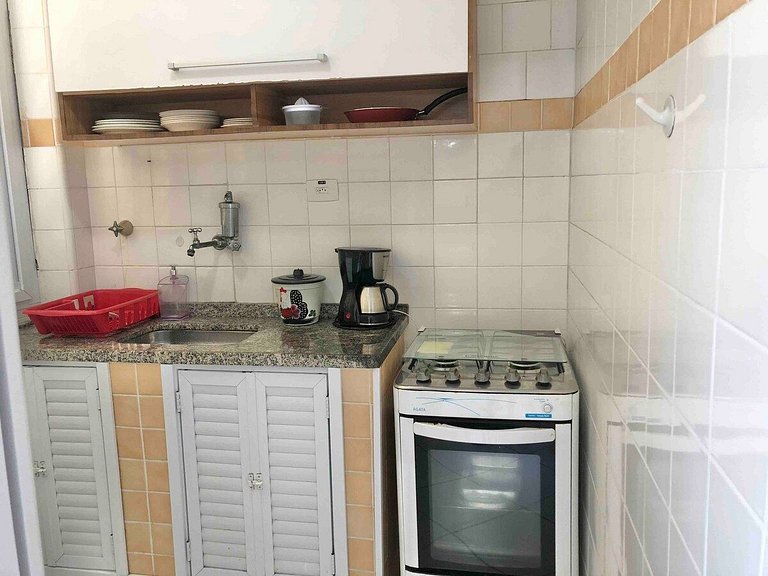 Apartamento na Praia das Pitangueiras - 1 Vaga