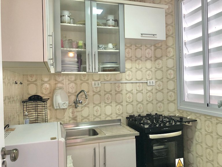 Apartamento Vista Mar nas Pitangueiras com 1 Vaga