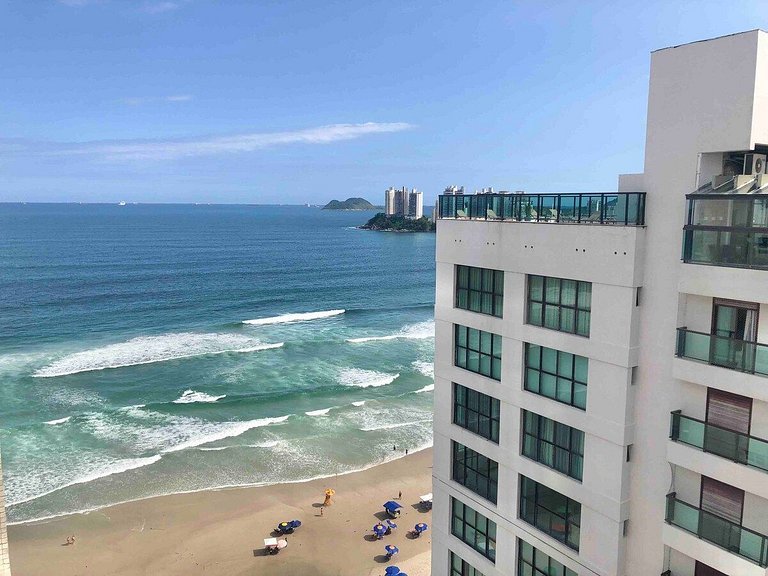 Vista para o Mar com Varanda e 3 Dorms